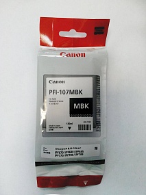 Картридж CANON PFI-107 BK черный (6705B001)