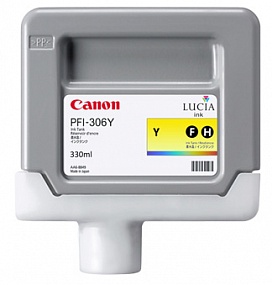 Картридж Canon PFI-306Y (yellow) (6660B001)