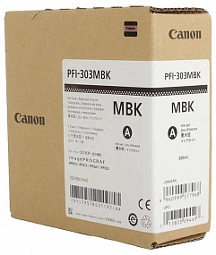 Картридж CANON PFI-303 MBK матовый черный (2957B001)