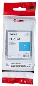 Картридж CANON PFI-106 C голубой (6622B001)