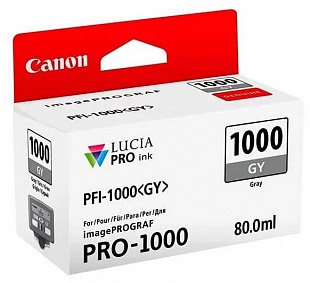 Картридж CANON PFI-1000 GY серый (0552C001)