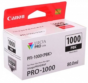 Картридж CANON PFI-1000 PBK фото-черный (0546C001)