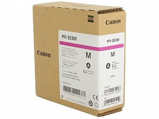 Картридж CANON PFI-303 M пурпурный (2960B001)