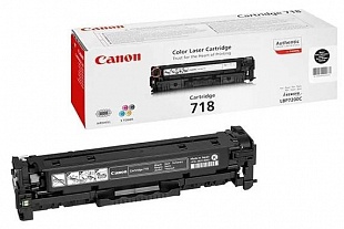 Картридж CANON 718 BK черный (2662B002)