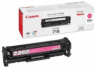 Картридж CANON 718 M пурпурный (2660B002)