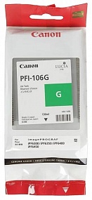 Картридж CANON PFI-106 G зеленый (6628B001)