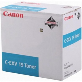 Тонер Canon C-EXV 19 голубой (0398B002)