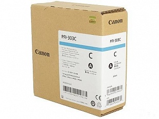 Картридж CANON PFI-303 C голубой (2959B001)