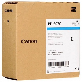 Картридж CANON PFI-307 C голубой (9812B001)