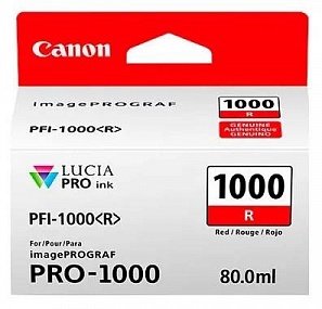 Картридж CANON PFI-1000 R красный (0554C001)