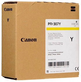 Картридж CANON PFI-307 Y желтый (9814B001)